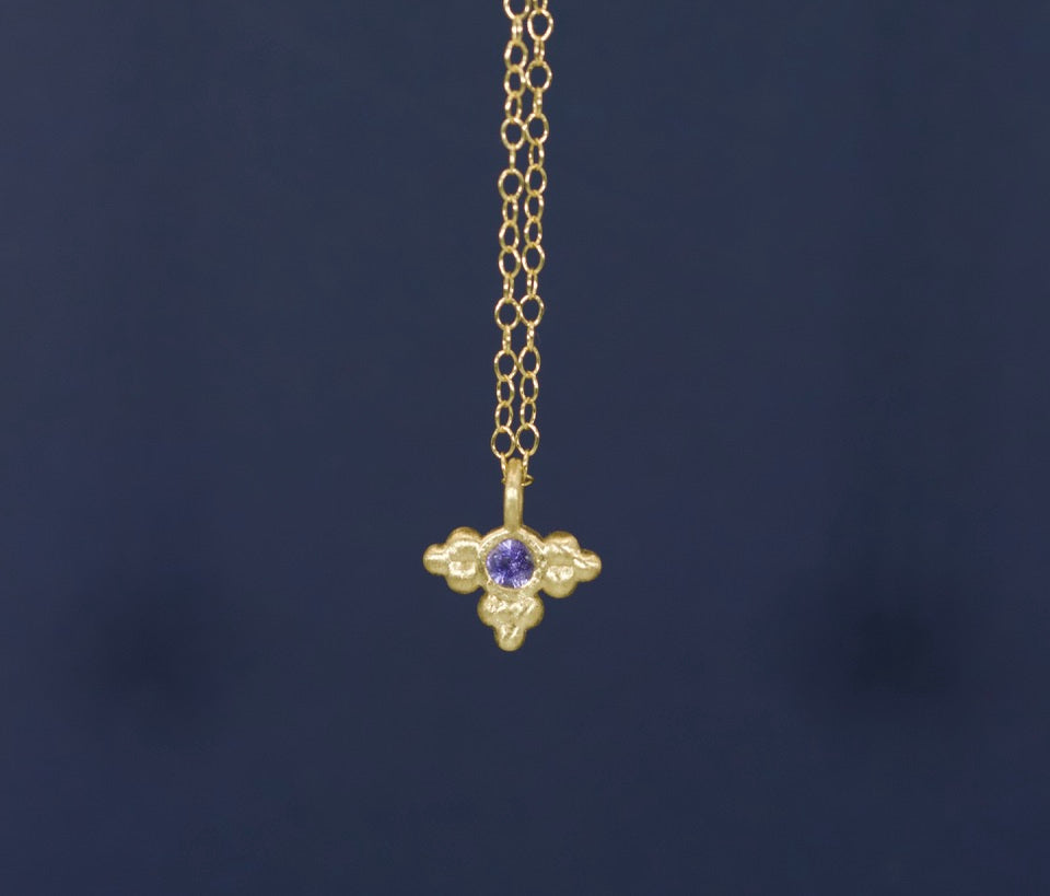 Blue Sapphire Pendant