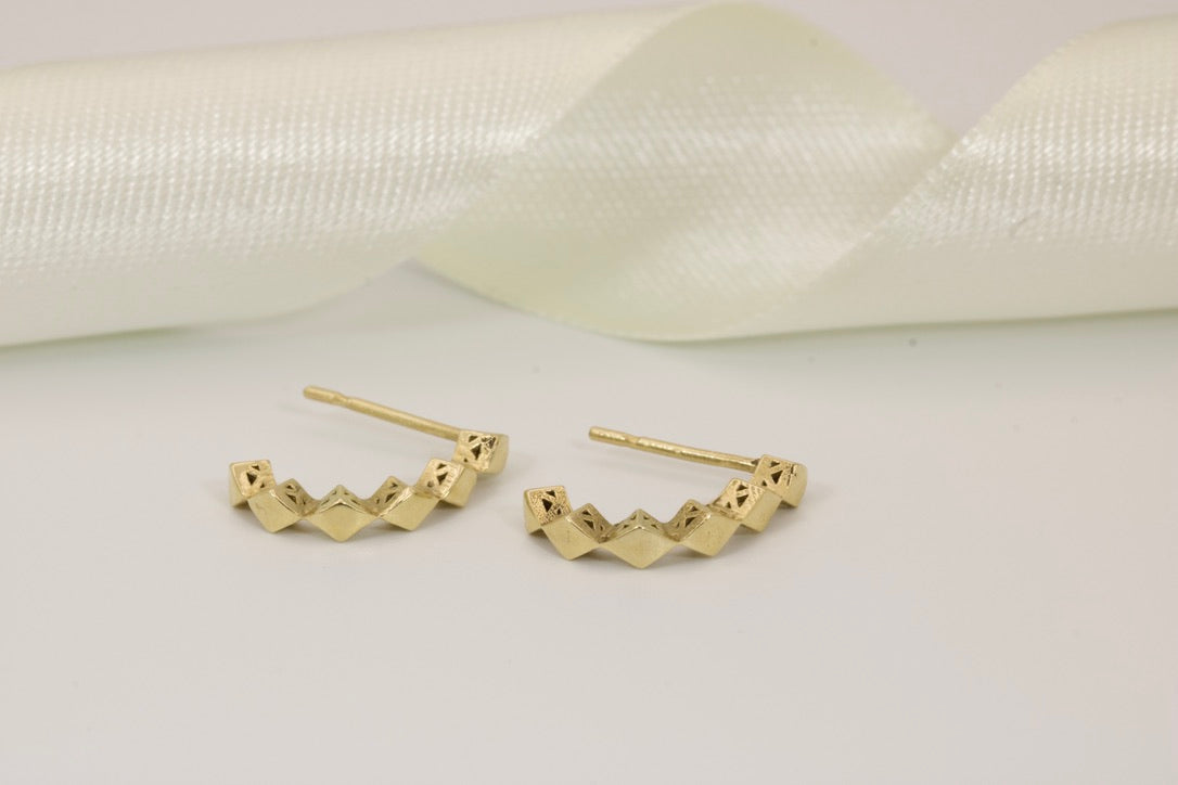 julia earrings - Geometric Design Earrings