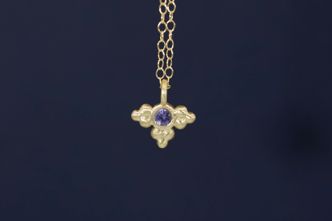 Blue Sapphire Pendant