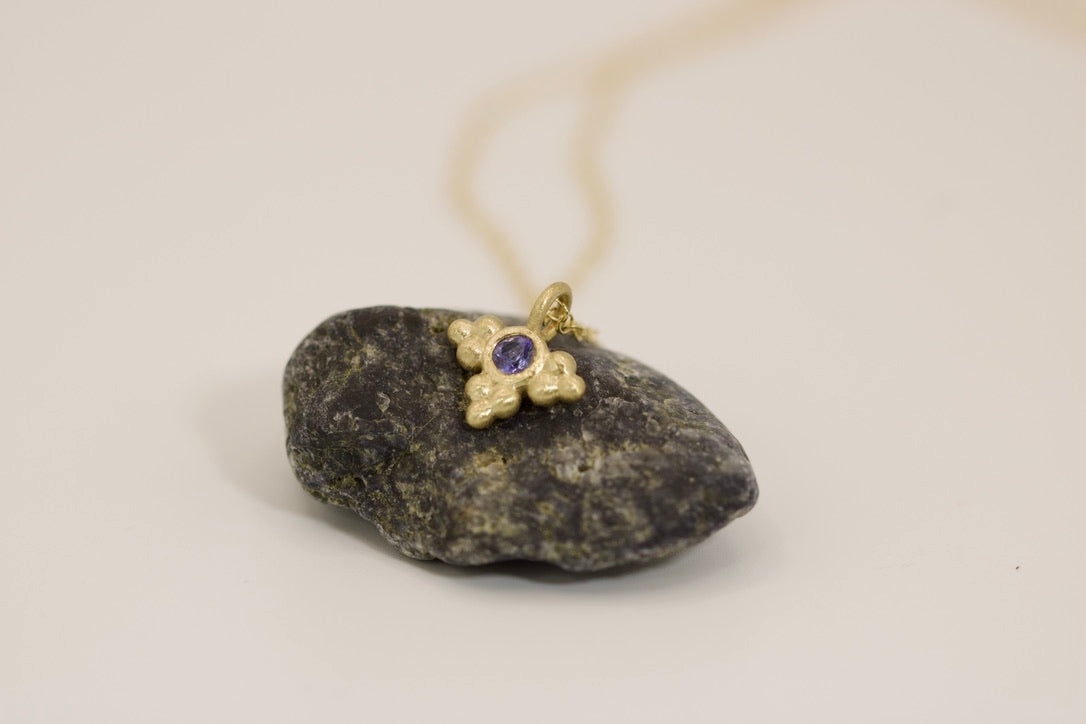 Blue Sapphire Pendant