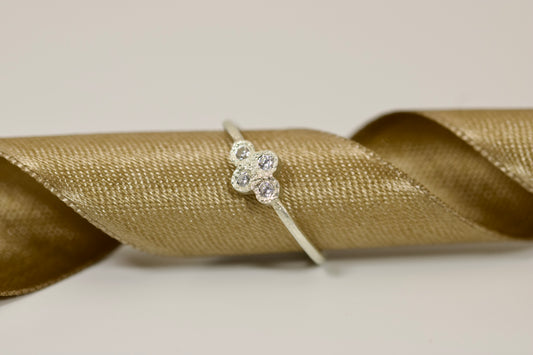 Jasmin Ring - 4 Diamond Gold Ring